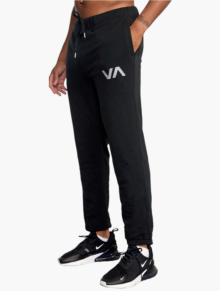 Shop RVCA Black Swift Sweatpants for Men from MyRunway .za